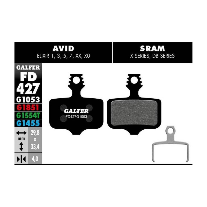 GALFER - Avid Elixir/Sram XX/DB - Standard - 60671