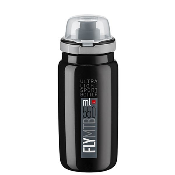 ELITE - Fly MTB - Negro Logo Gris 550 ml - 196005