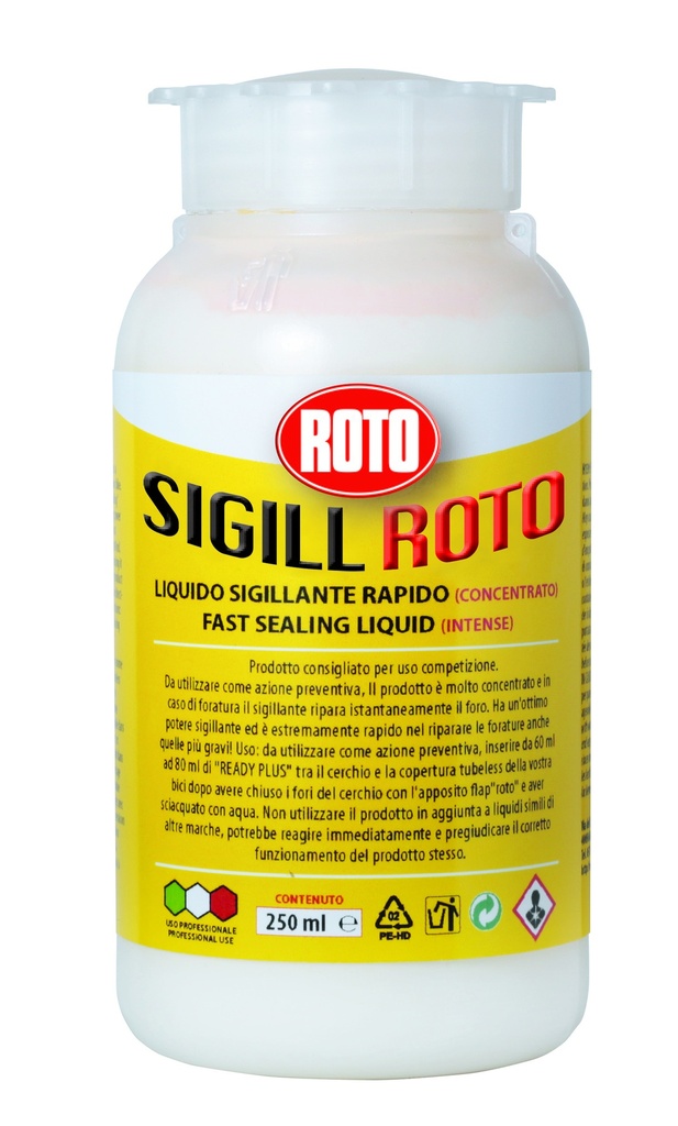 ROTO - Líquido sellante antipinchazos para tubeless ROTO 250ml - RT23000