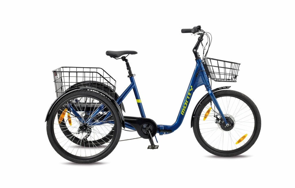 MONTY BIKES - E-Trike Nuke 24 - Dark Blue - 225825