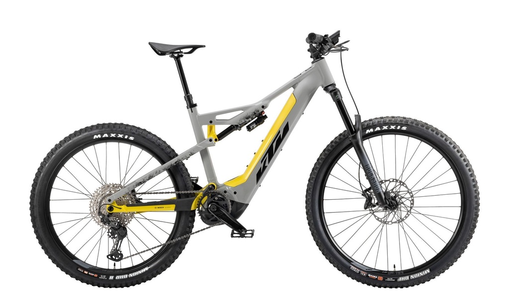 KTM - Macina Kapoho 7972 - ultimate grey (yellow+black) 12-G Shimano Deore XT Fully 48 - 225778