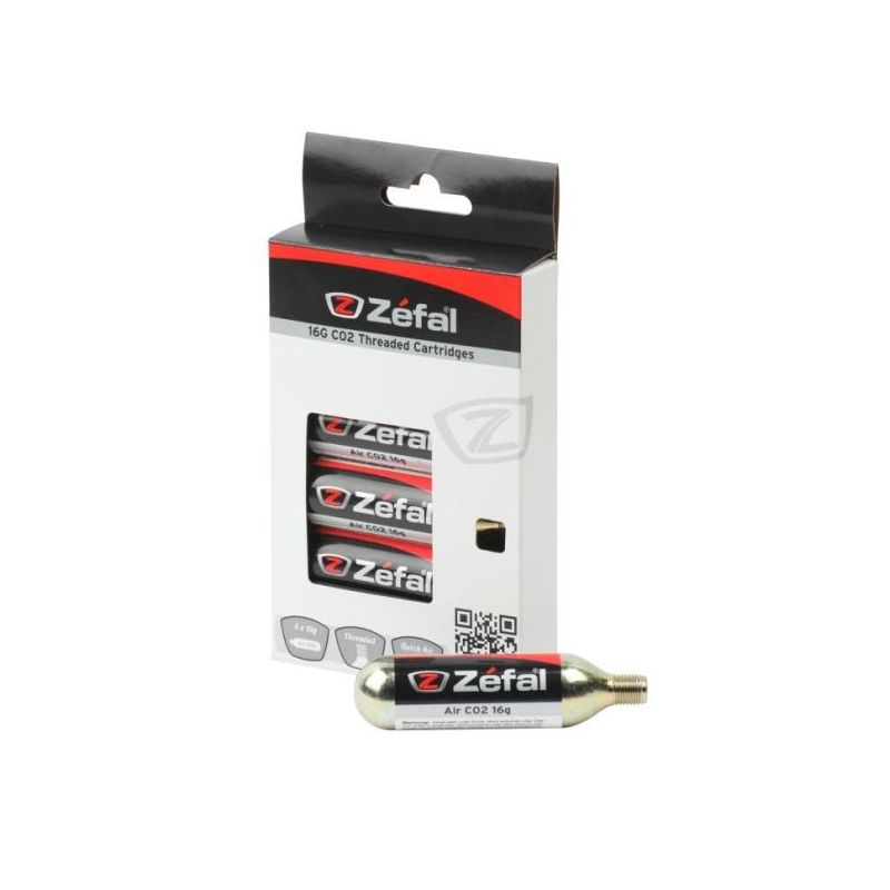 ZEFAL - 6 cartuchos de aire CO2 - 197531