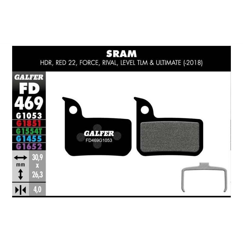 GALFER - SRAM Red 22/Force/Rival/Level TLM y Level Ultimate - Standard - 116650