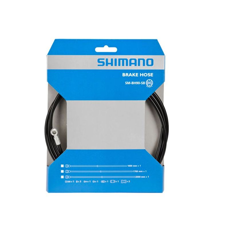 SHIMANO - Latiguillo SM-BH90-SB Banjo - Negro 1700mm  - 104299