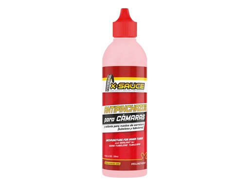 [000660] X-SAUCE - Antipinchazos para Cámara + Tubeless y Tubular Carretera - 200 ml - 18753