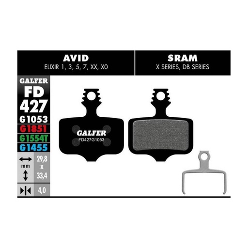 [000872] GALFER - Avid Elixir/Sram XX/DB - Standard - 60671