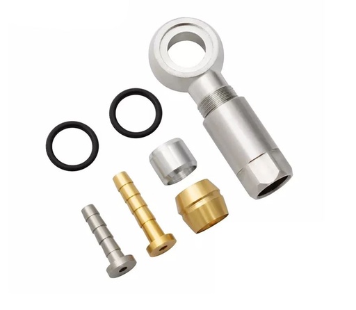 [000887] AHOOH - KIT Hidráulico para pinza Shimano AHOOH (Banjo, Tornillo comp, Olivas, Pin BH59+BH90, tóricas) - 187983