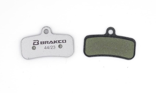 [001100] BRAKCO - Pastillas de freno BRAKCO Silent-mineral, Shimano M6120, M7120, M8120, M9120 - BK6891S