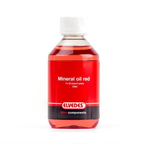 [000052] ELVEDES - Líquido de frenos mineral rojo 1 litro - E2020238